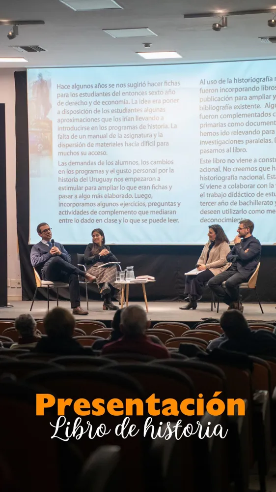 Presentación libro de historia